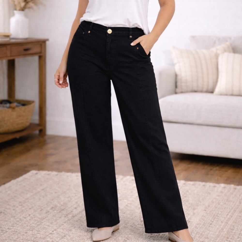 Chico's Black Wide Leg Pants